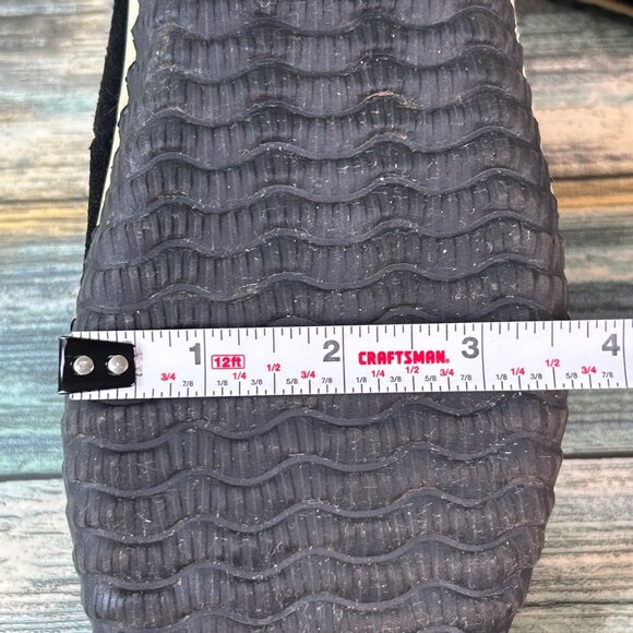 Sperry Womens Duck Mid Top Slipper Size 7 Black Suede Faux Fur Lined Warm Ladies - Picture 10 of 12